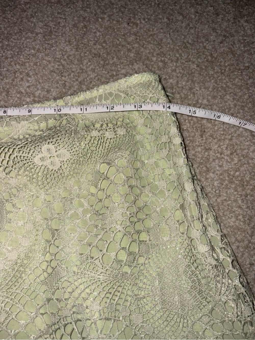 BUNDLE 2 Skirts: Reversible Skirt, Paisley and Animal Print + Green Lace Skirt - Picture 14 of 15